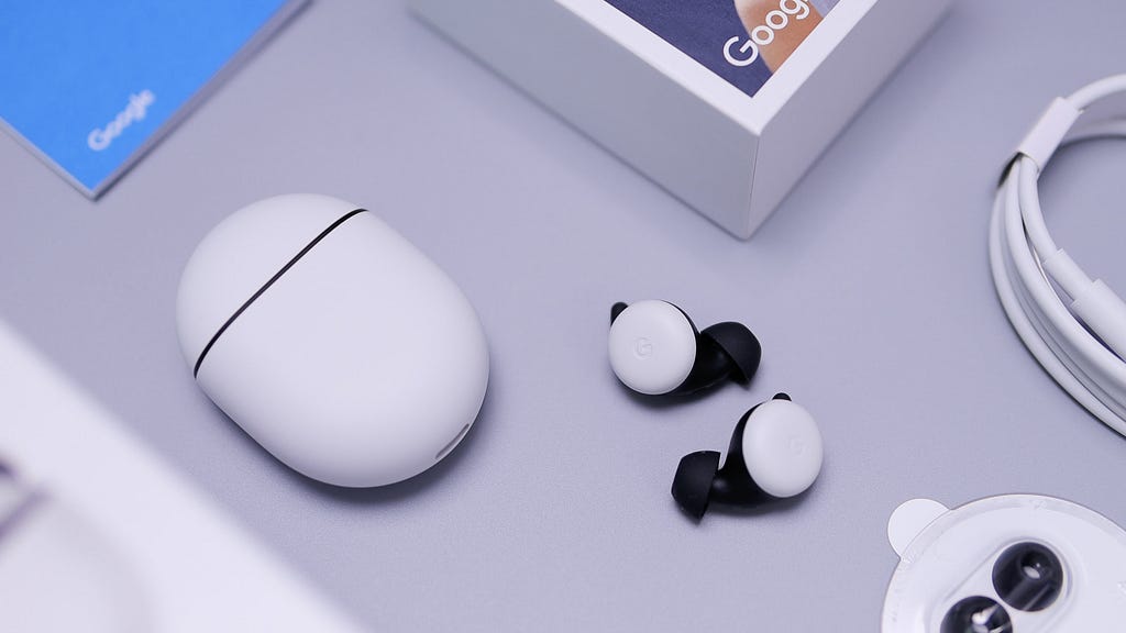 A picture of the second generation pixel buds