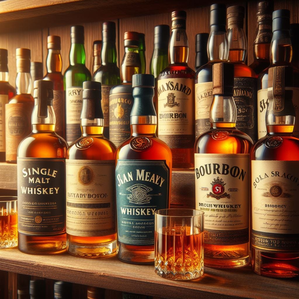 Different Types of Whiskey