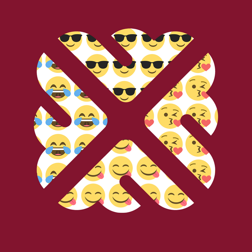 Clyde Group Logo Filled with Emojis