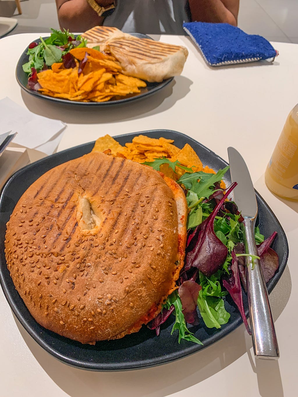 Tuna sandwich at Relish, Malta airport