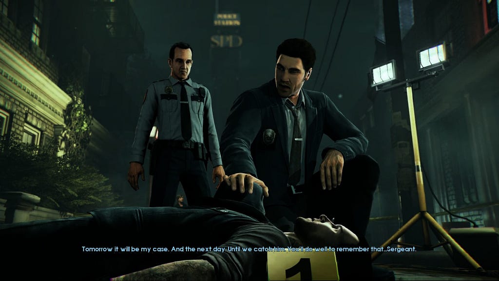 Rex angrily tells a sergeant that he’ll work on Ronan’s case despite the massive conflict of interest. ACAB