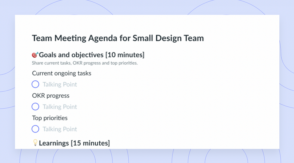 https://fellow.app/meeting-templates/team-meeting-agenda-for-small-design-team/?from=86