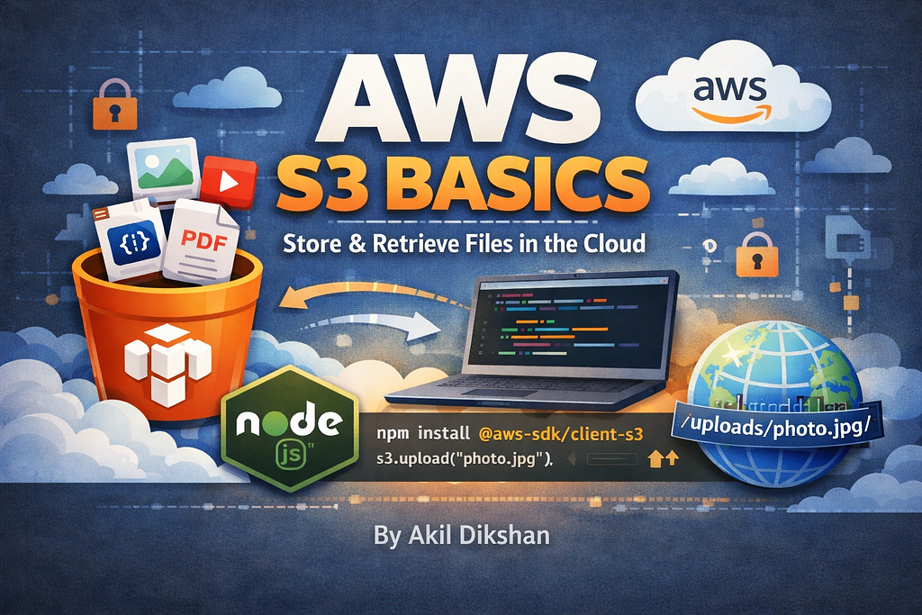AWS S3 Basics:
How Do I Actually Store Files in the Cloud?