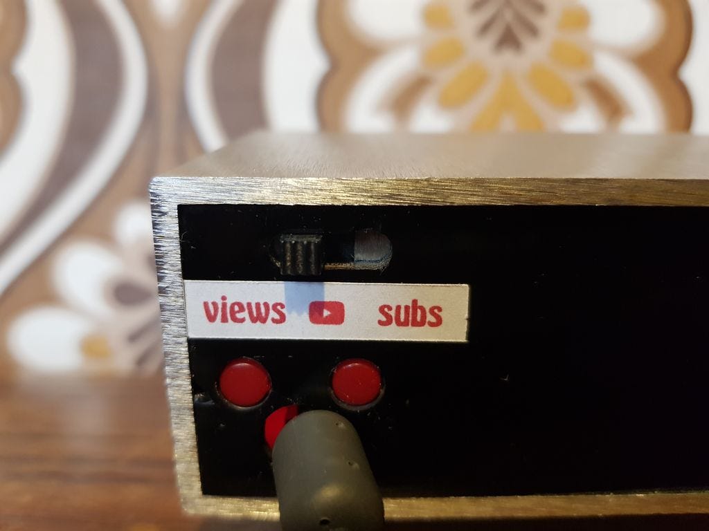 Check Out This Delightfully Funky E Ink Youtube Counter