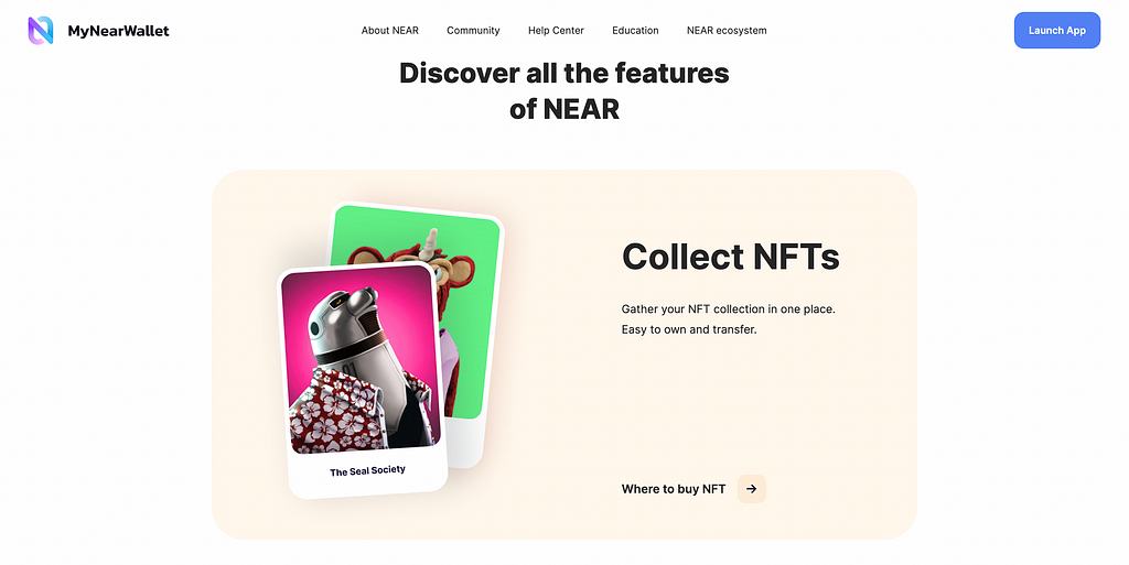 NEAR Wallet | NFTs