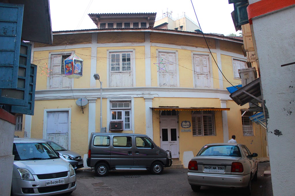 East Indian settlement in Mazgaon, Mumbai (Matharpacady village)