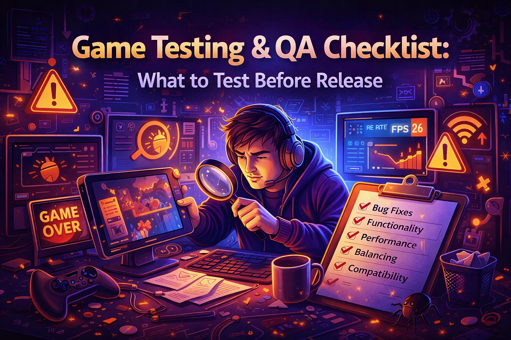 Game Testing & QA Checklist: What to Test Before Release