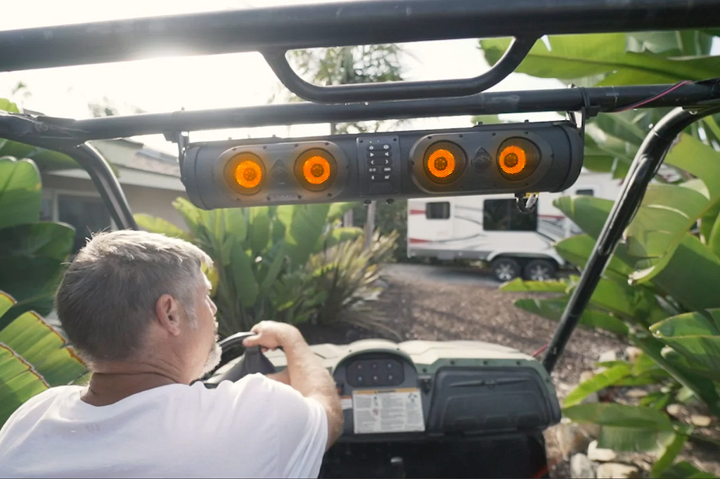 soundbar for four-wheeler