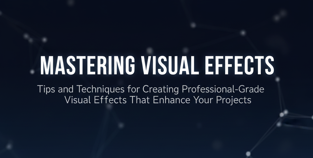 Mastering Visual Effects