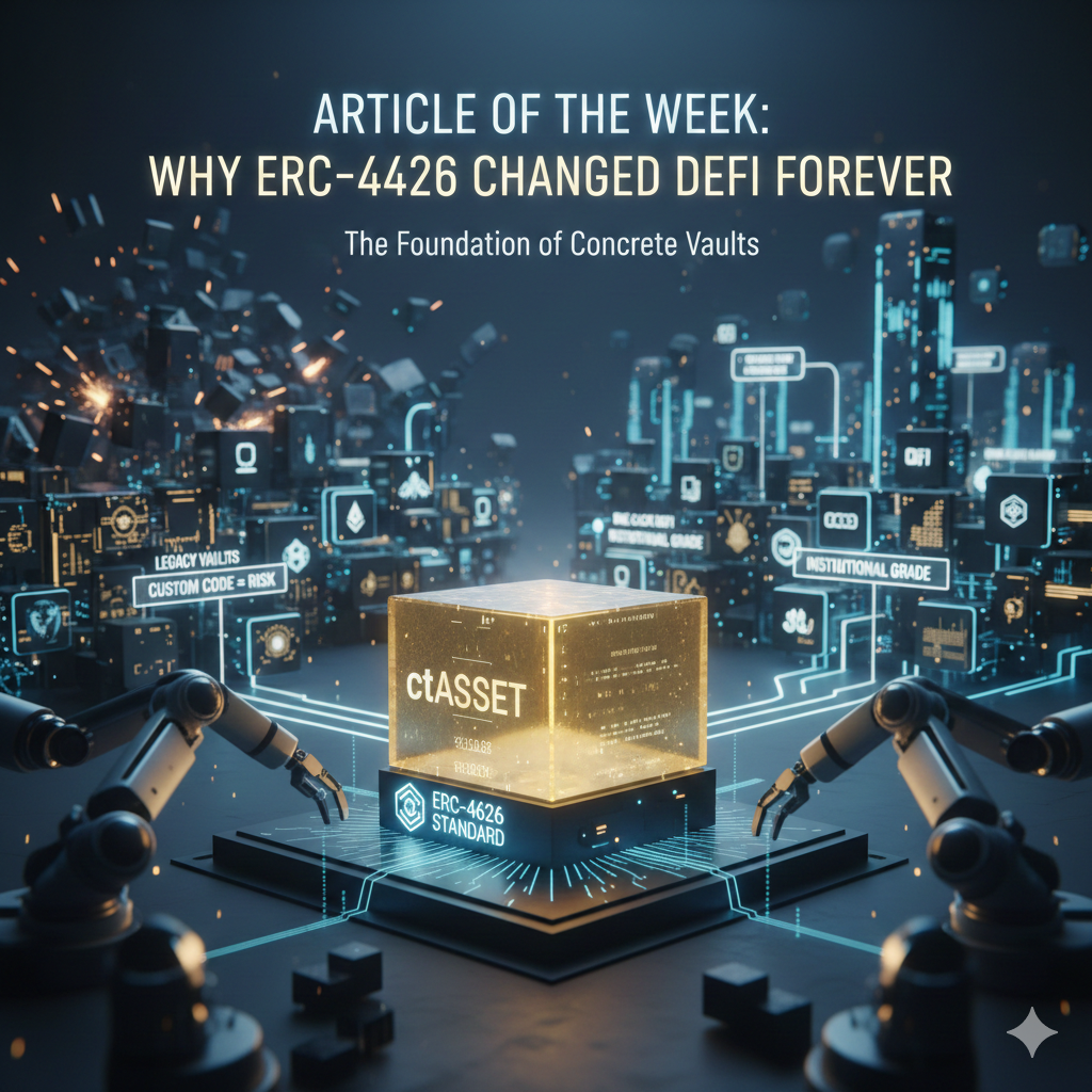 Why ERC-4626 Changed DeFi Forever: The Rise of the Vault EraIn the ear