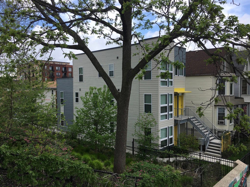 Chicago developers are constructing bigger wood residential buildings