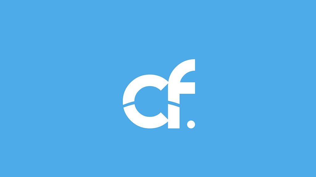 confluence logo with initials cf