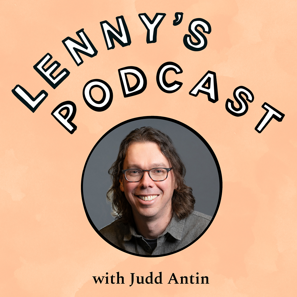 An advertisement for Lenny’s Podcast