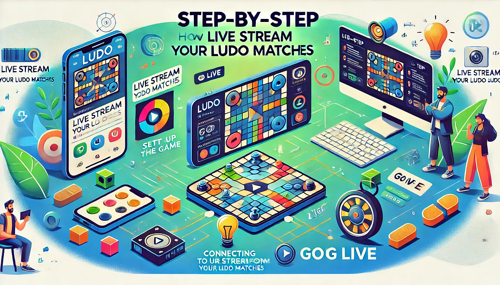 Step-by-Step: How to Live Stream Your Ludo Matches