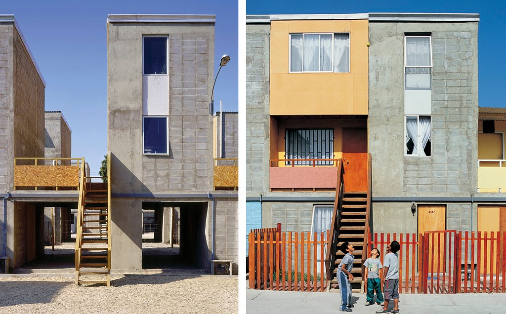 Quinta Monroy, el proyecto de viviendas sociales de Alejandro Aravena en Iquique (Chile)Créditos: http://bit.ly/2cVDEvx