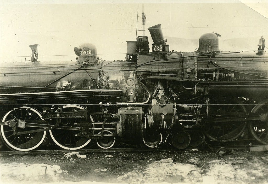 Two old steam locomotives, having been in a head on collision, may be viewed as a singular object now.