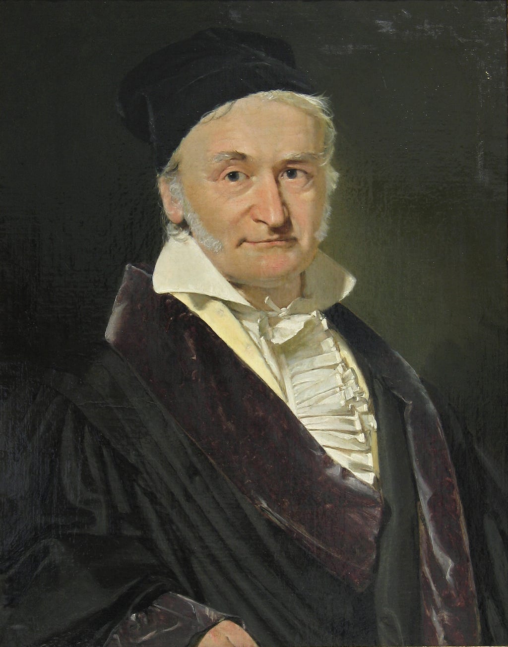 A picture of Fredriech Gauss, the 18th century German mathematician