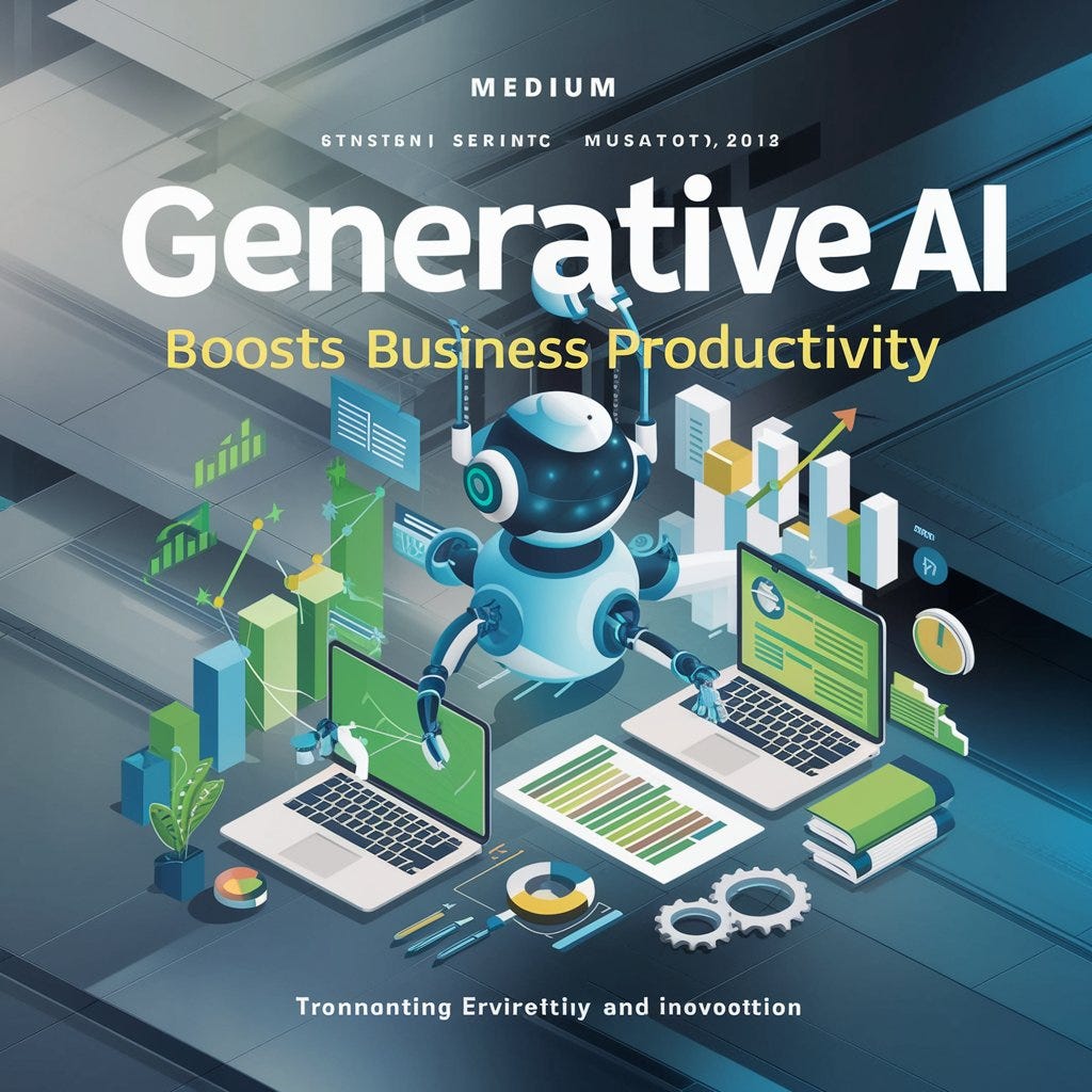 Generative AI Boosts Business Productivity