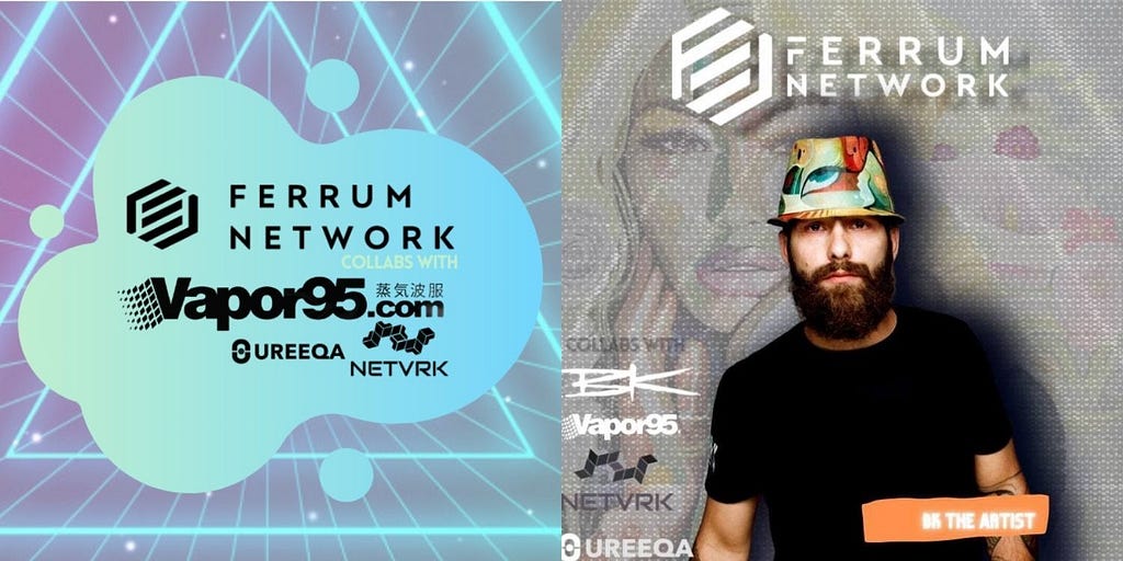 Ferrum Network — Medium Banner —Vapor95 — BK The Artist