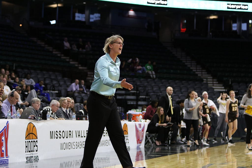 Indiana State coach Vicki Hall