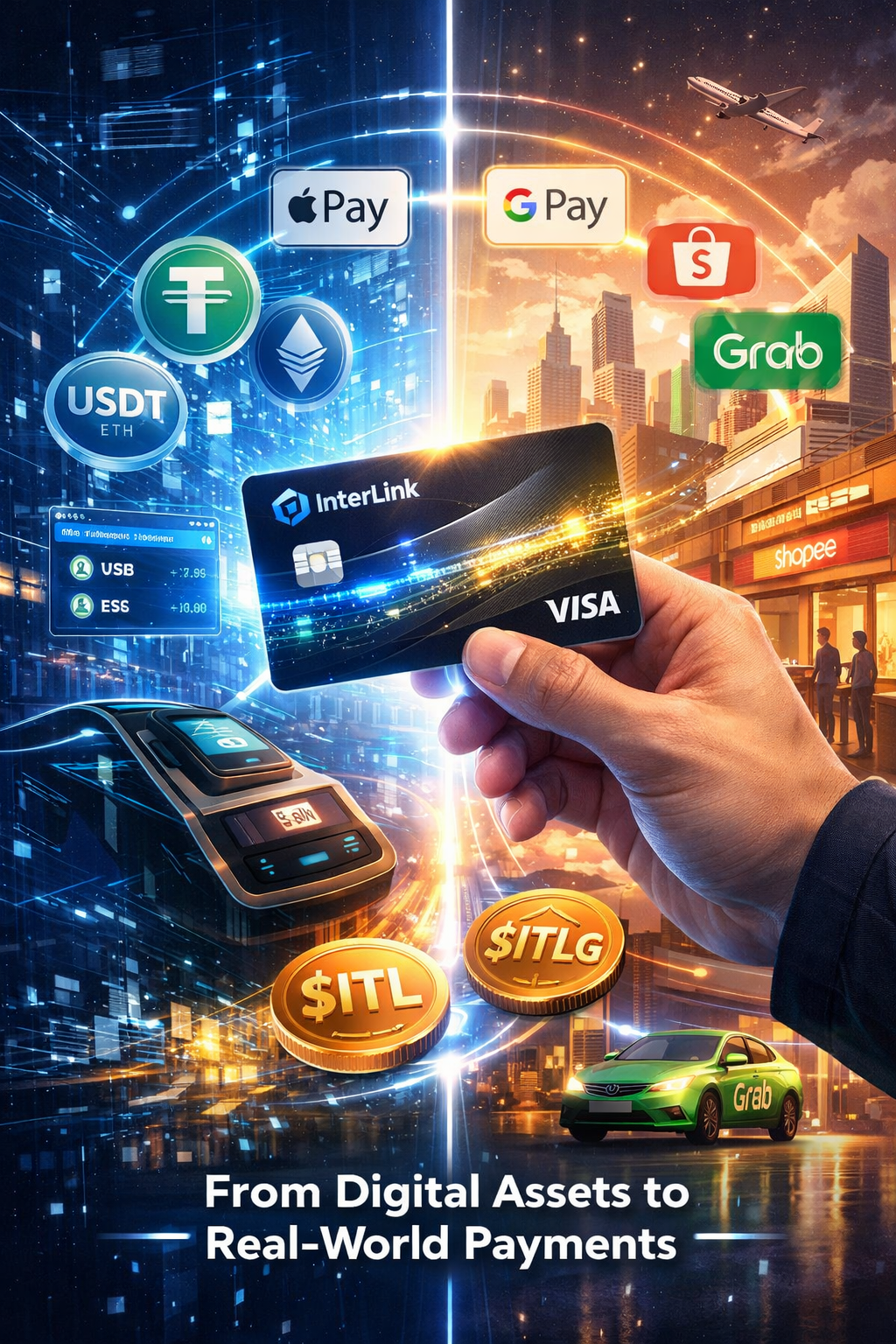 InterLink Visa Card Officially Launched  | Use Crypto in Real Life!