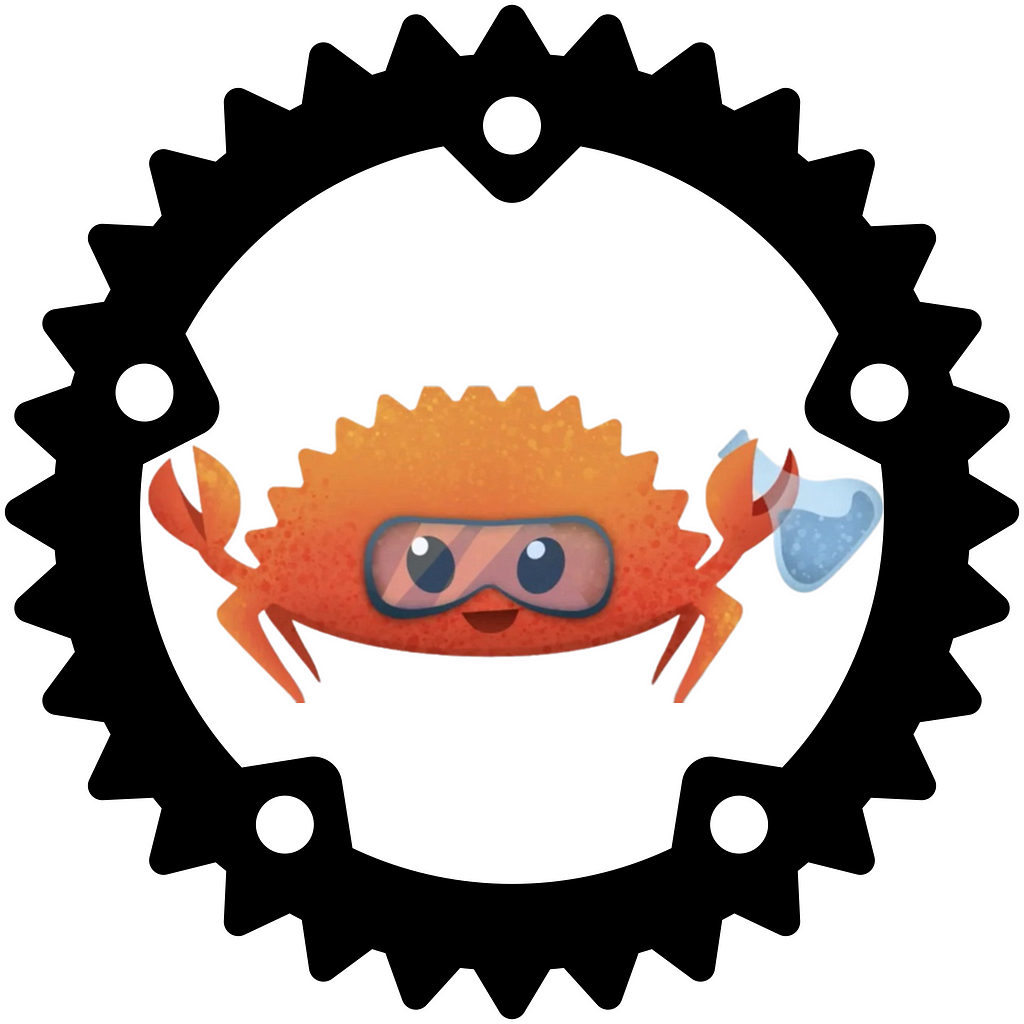 Ferris the crab, unofficial mascot of the Rust programming language