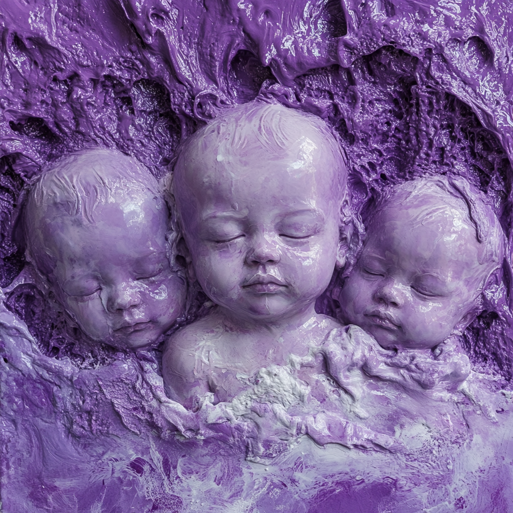 Red or Blue? America is Still Producing Purple Babies! From being left out in the cold of family separation!