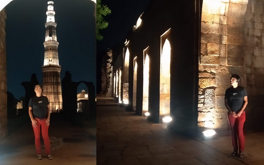 Night heritage walk in Delhi