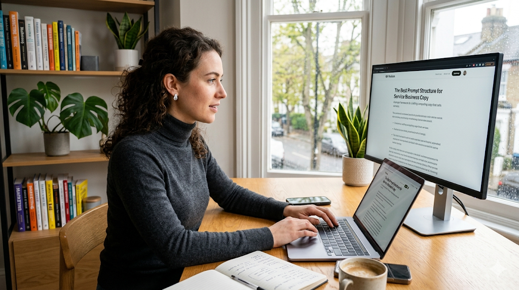 The Best Prompt Structure for Service Business Copy