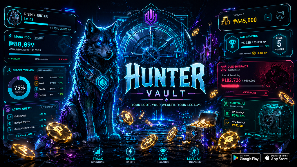 Hunter Vault: Level Up Finance — The Addictive RPG Budgeting App That Actually Makes You Save Money