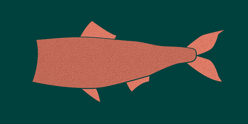 Stylized fish.