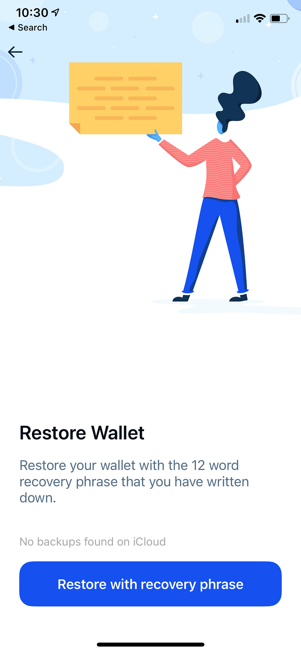 Coinbase Wallet screenshot