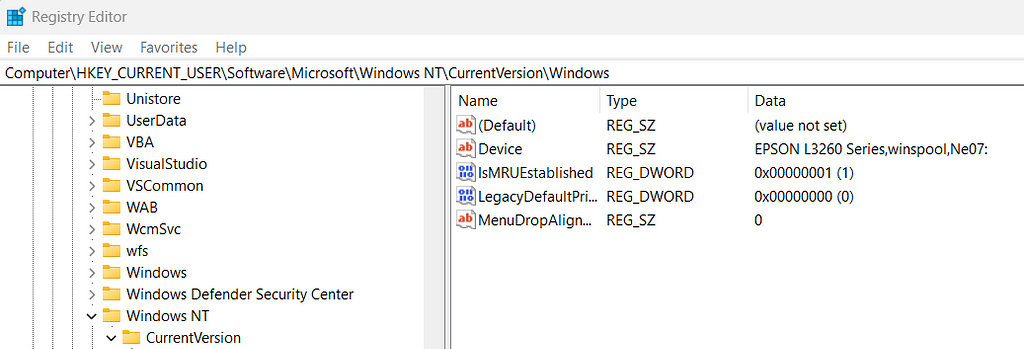 default printer, error, change, delete, fix, printer