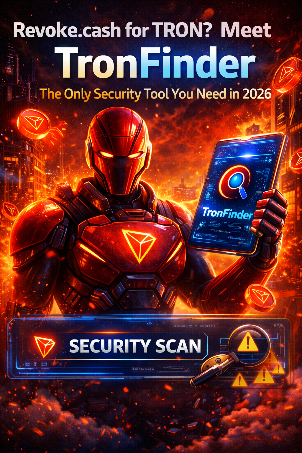 Revoke.cash for TRON? Meet TronFinder — The Only Security Tool You Need in 2026