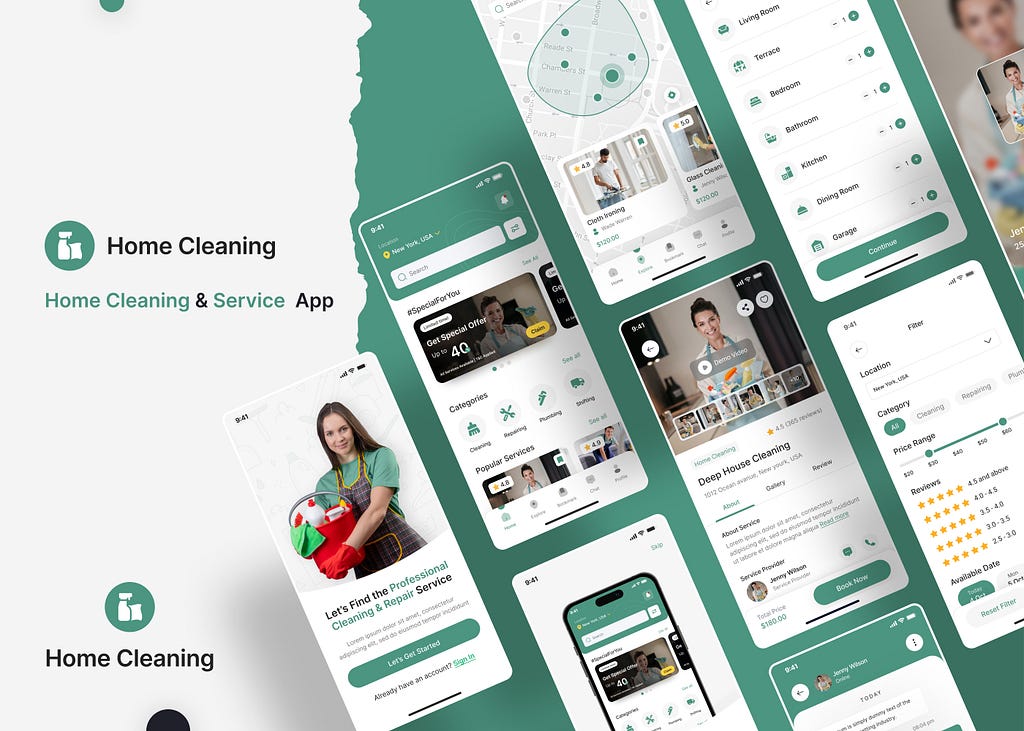 home cleaning services app
