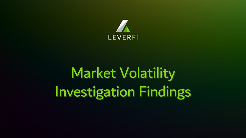 Market Volatility Investigation Findings