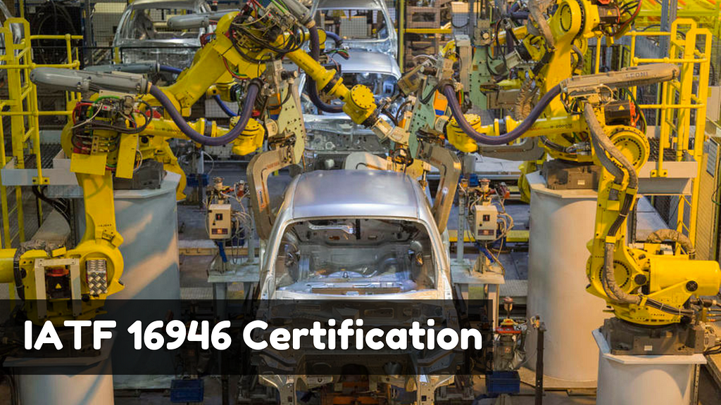 iatf 16949 automotive certification