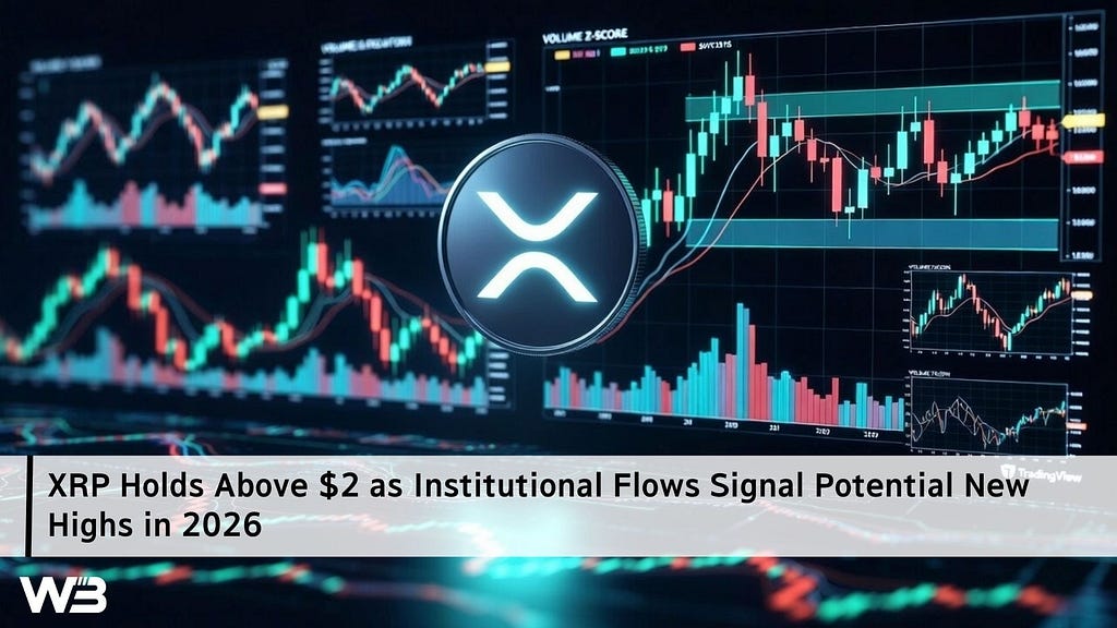 XRP Holds Above $2 as Institutional Flows Signal Potential New Highs in 2026