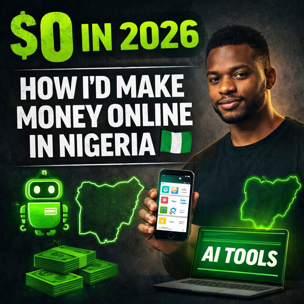 If I Had $0 in 2026, This Is Exactly How I’d Make Money Online in Nigeria