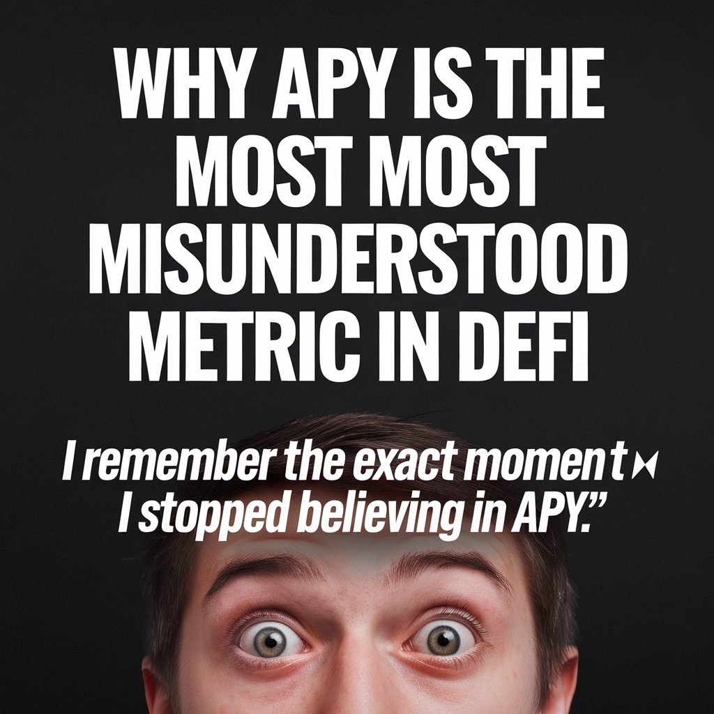 Why APY Is the Most Misunderstood Metric in DeFi?