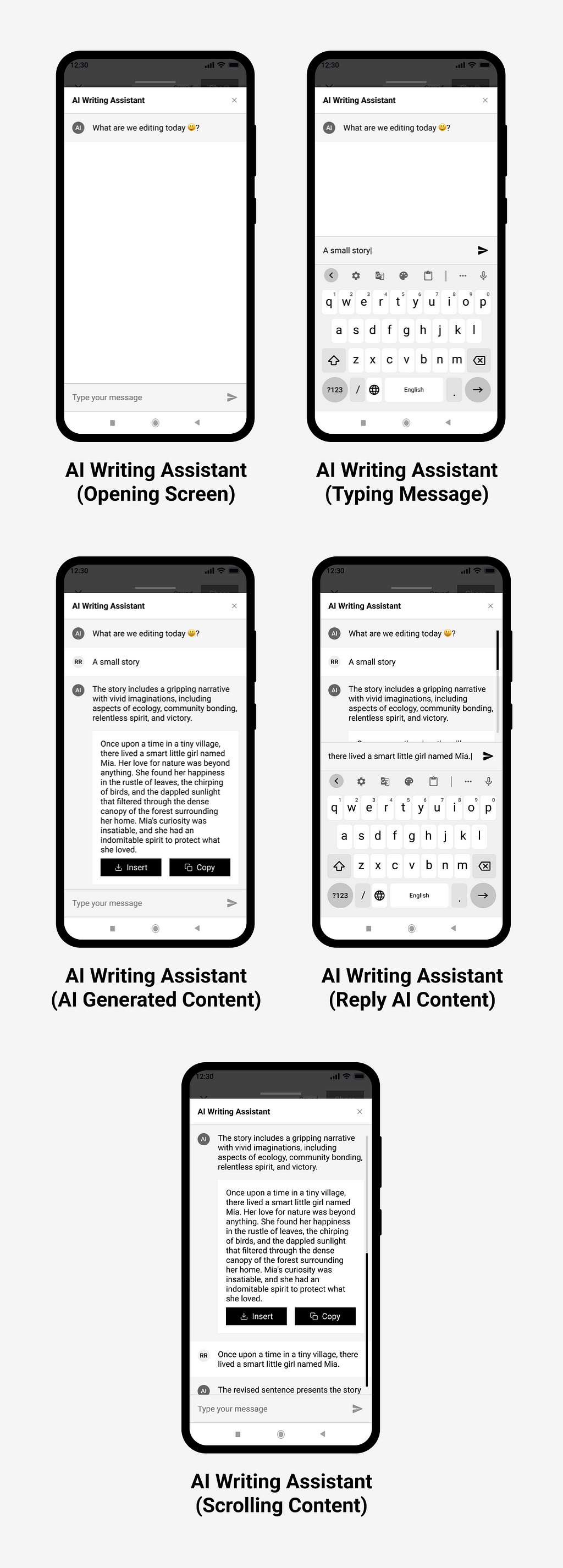 AI Writing Assistant