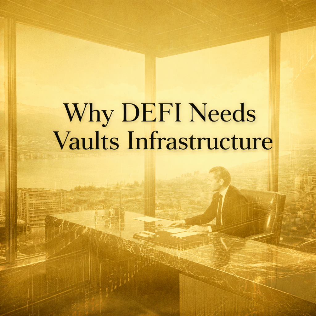 Why DeFi Needs Vault Infrastructure