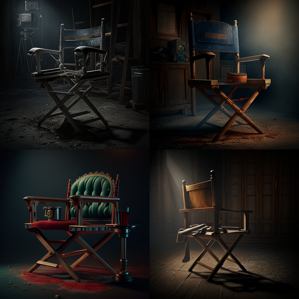 chairs, cinematic