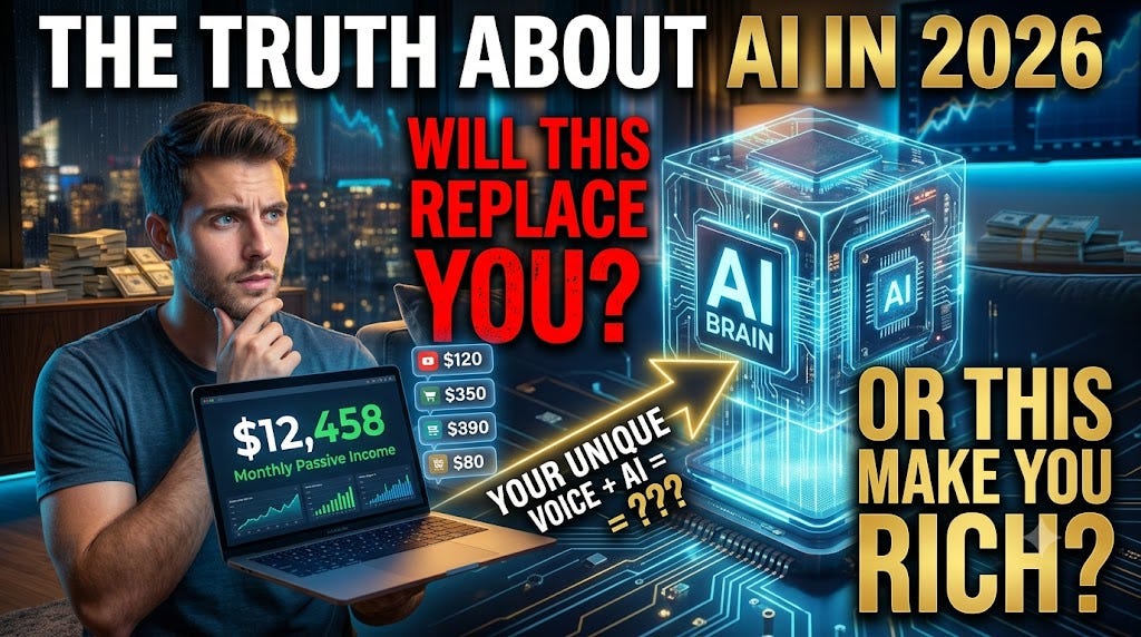 The Truth About AI in 2026 (It Won’t Replace You, But This Will)
