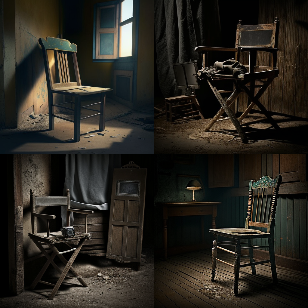 chairs, scene