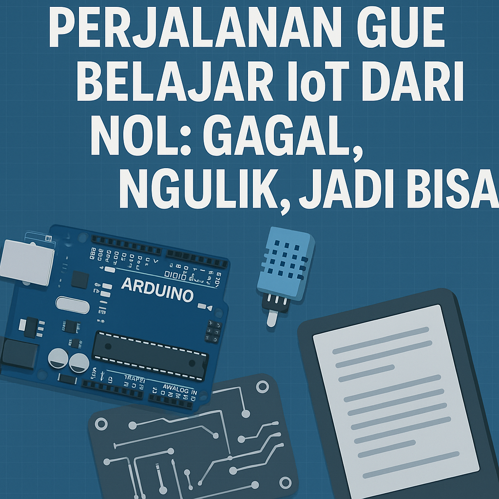 Perjalanan Gue Belajar IoT dari Nol: Gagal, Ngulik, Jadi Bisa