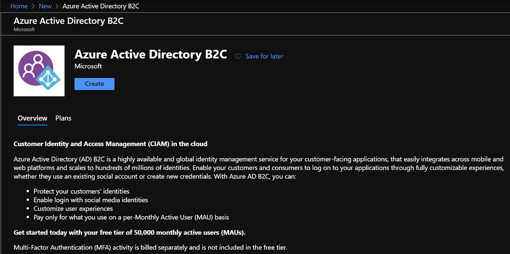 Azure Active Directory B2C