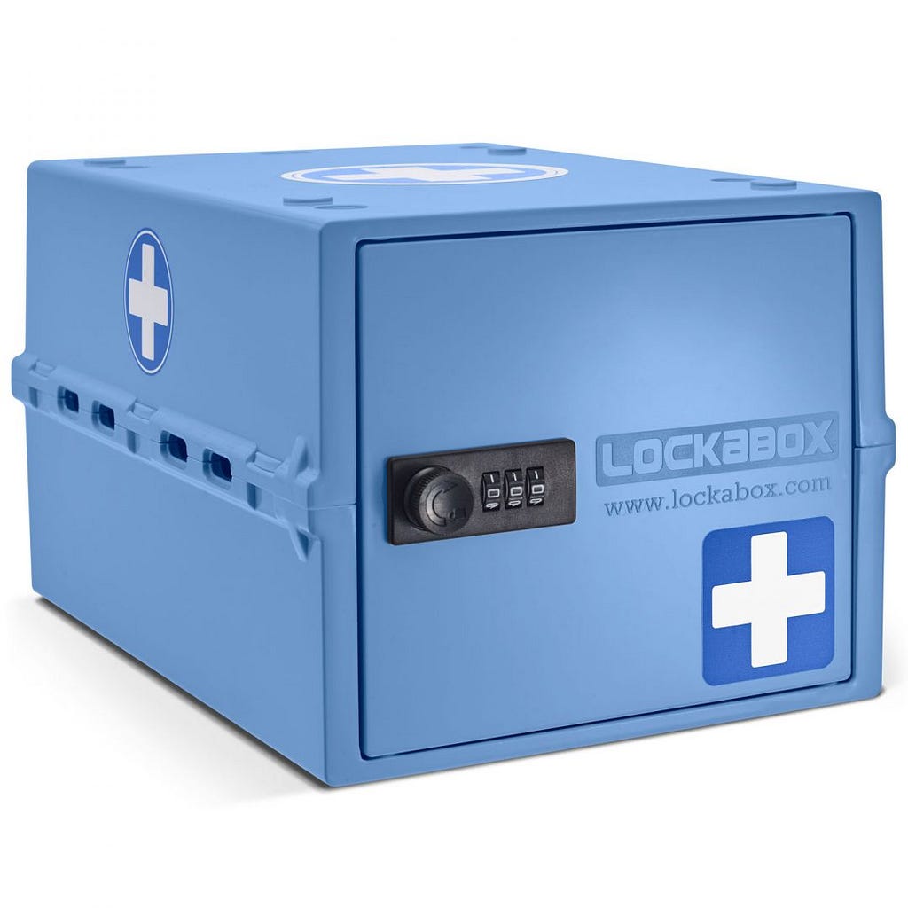 lockable medicine box