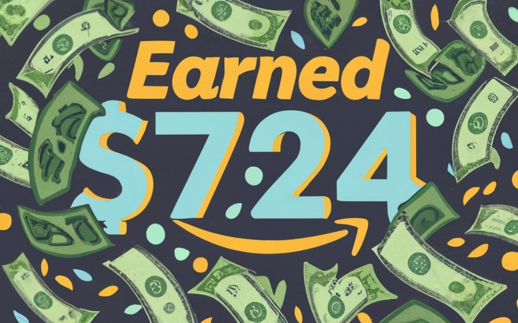 How I Made $7.24 with the Amazon Affiliate Program on Medium.com