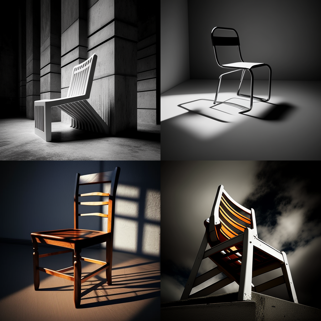 chairs, low angle